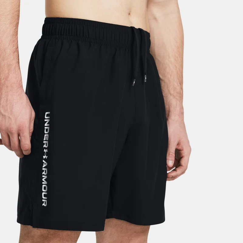 UNDER ARMOUR Black Men's Tech Woven Wordmark Training Shorts for Men | Best Price UAE